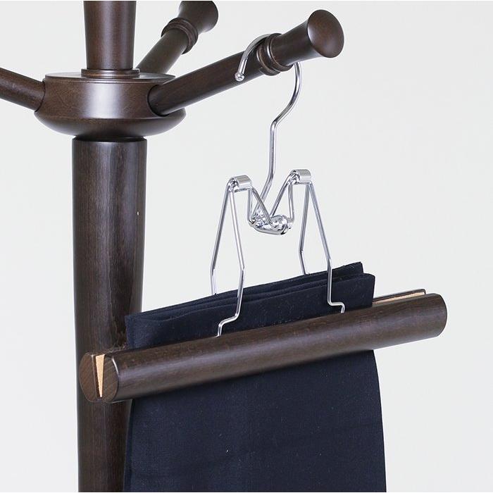 NAKATA HANGER（ナカタハンガー） AUT-07/ズボン吊りハンガー/スモーク