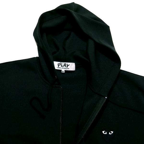 PLAY COMME des GARCONS プレイコムデギャルソン ジップ パーカー ZIP