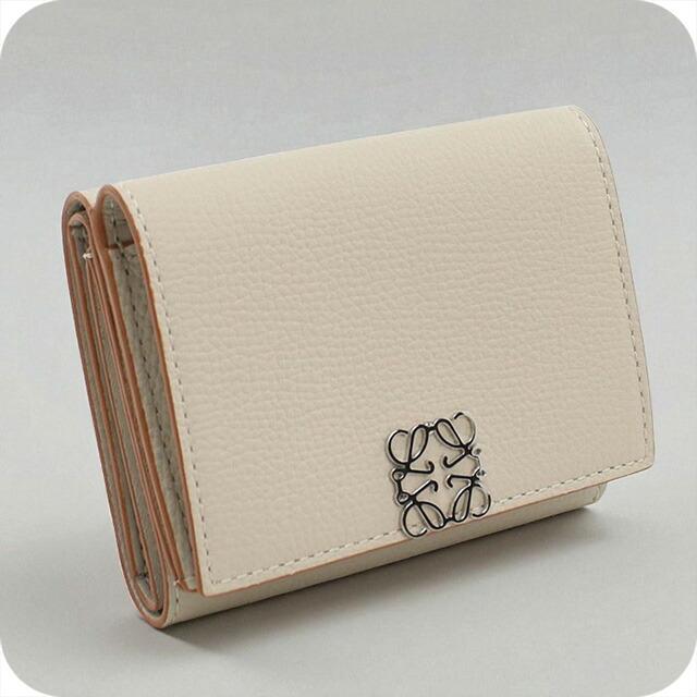 LOEWE（ロエベ） 中古 三折財布 レディース ブランド アナグラム