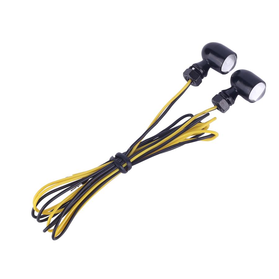 バイク 汎用 超小型 LED ミニ ナノ ウインカー 2個セット ウインカー