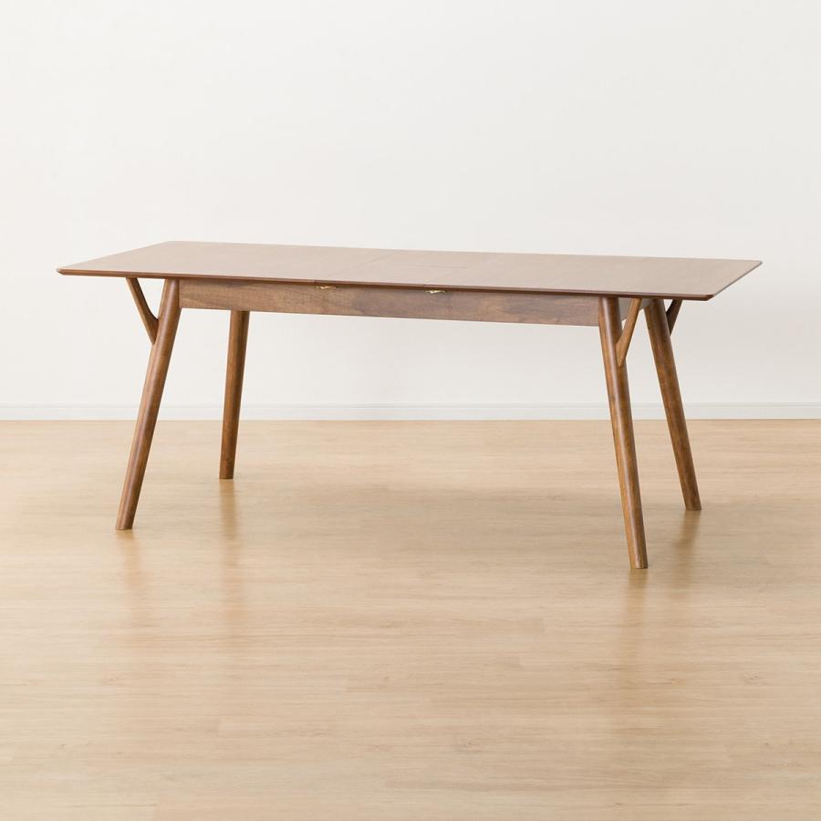 ニトリ（NITORI） 幅150(伸長時180) 伸長式ダイニングテーブル