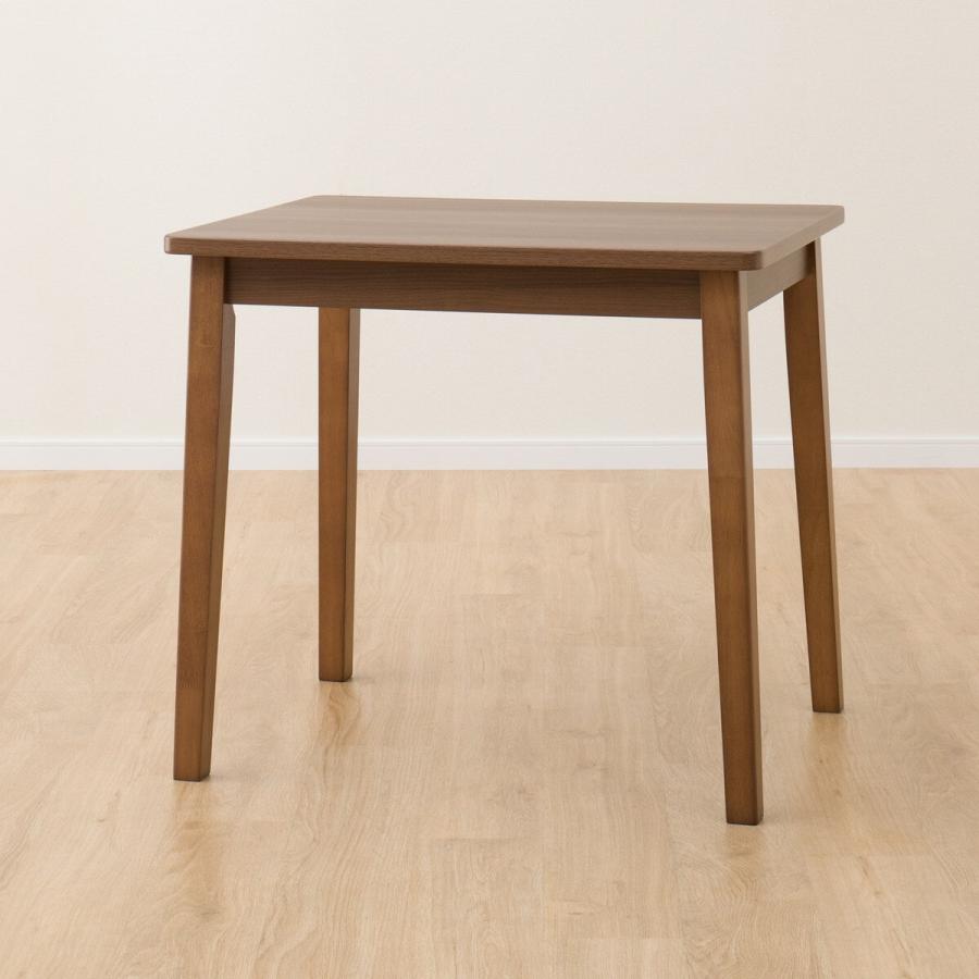 ニトリ（NITORI） 幅78 ダイニングテーブル(4LEG SI01 G 7860 MBR) 2人