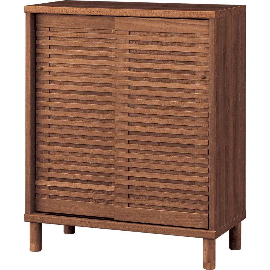 ニトリ（NITORI） シューズボックス(モミジ2 80 MBR) 下駄箱 : ニトリ