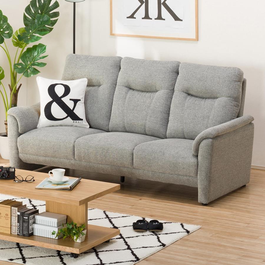 ニトリ（NITORI） ソファー ソファ 3人掛け 布張りソファ(ナルタ 布KD