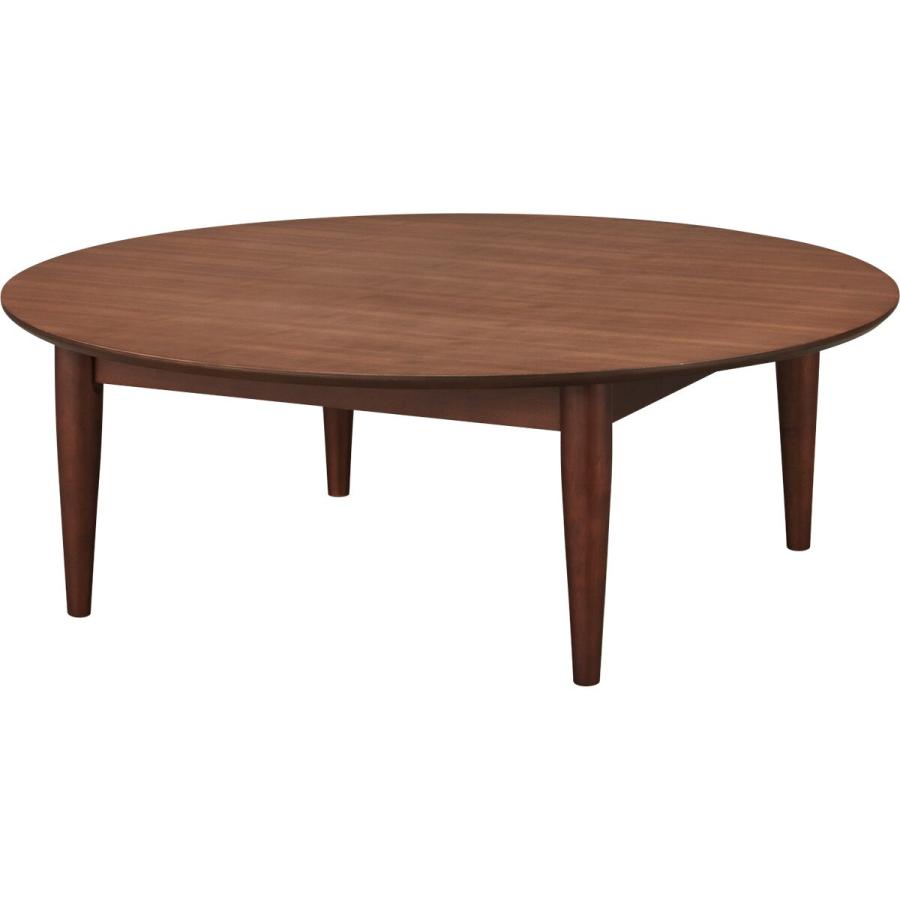 ニトリ（NITORI） モダンテイストの丸型テーブル(N01 110 MBR) 円形