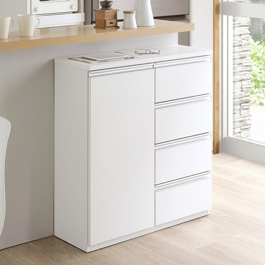 ニトリ（NITORI） 薄型キャビネット引き出しタイプ (幅80cm) : ニトリ