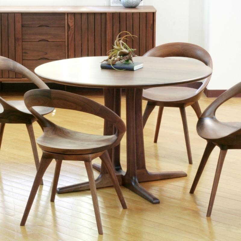 起立木工 【開梱設置無料】起立木工 オーアールツー 円形テーブル OR