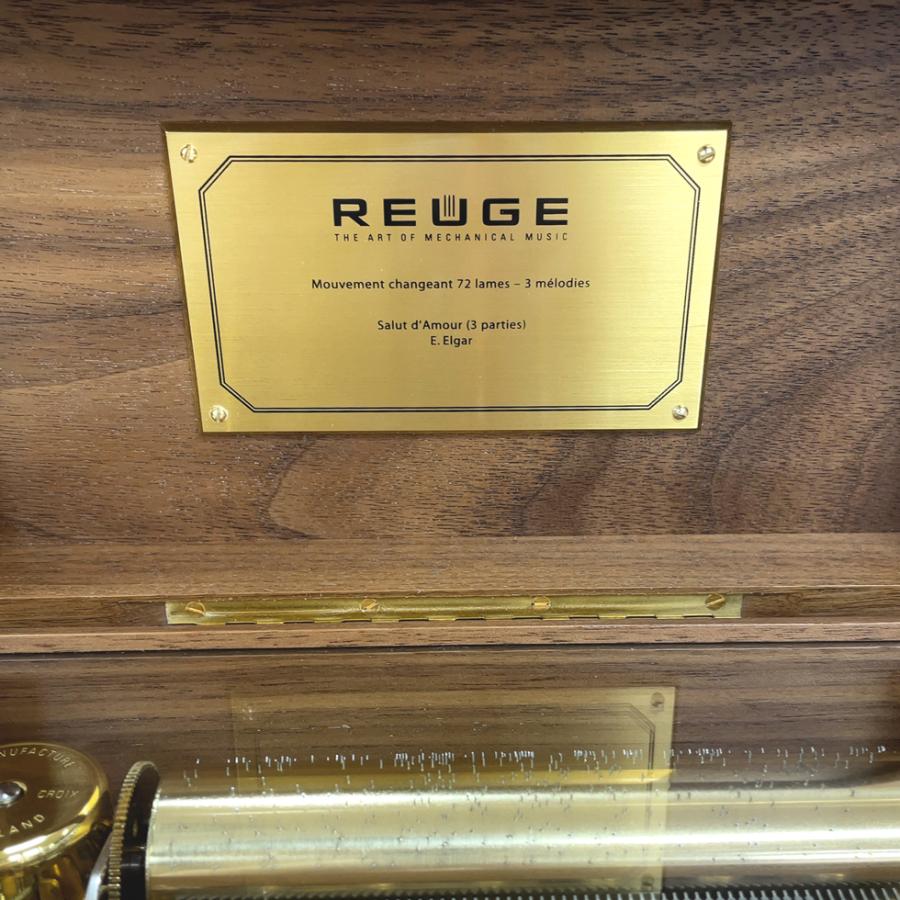 REUGE（リュージュ） ご購入特典つき オルゴール 72弁 AXA725309000