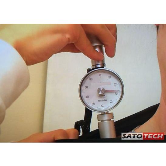 筋硬度計 NEUTONE TDM-N1(DX) 付属品つき : 測定器専門の佐藤商事