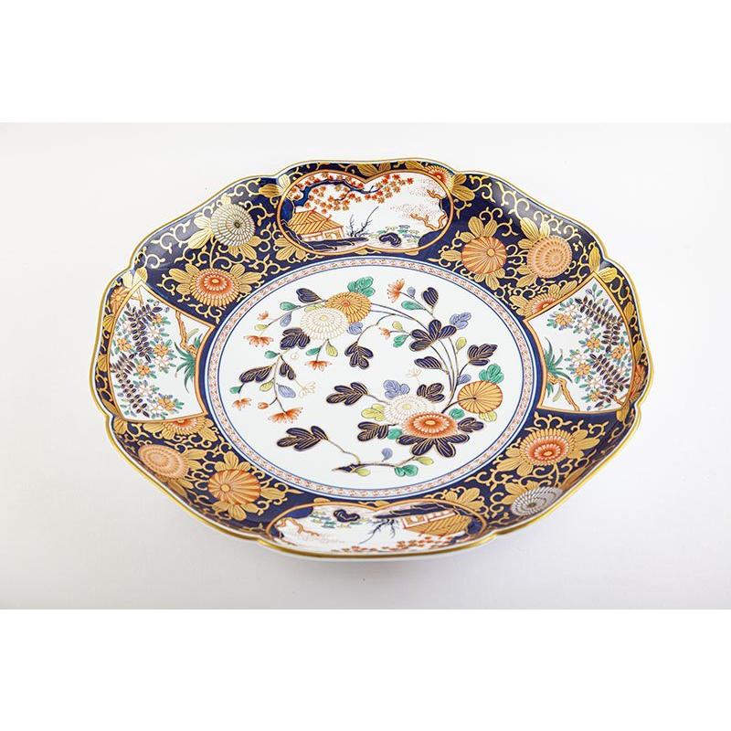 其泉窯 有田焼 琳派古伊万里 盛皿（大）| 大皿 盛皿 飾皿 和皿 和食器