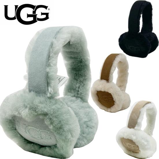 UGG（アグ） 並行輸入品 イヤーマフ シープスキン エンブロイダリー