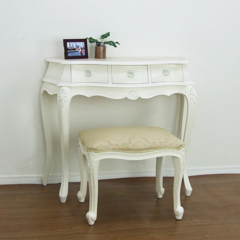 アンティーク コンソールテーブル デスク 机 おしゃれ 引き出し