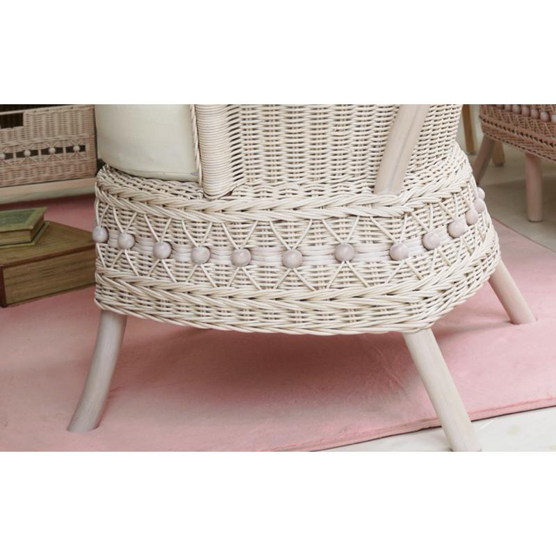 ラタン ソファ 一人がけ チェア パーソナルチェア おしゃれ かわいい