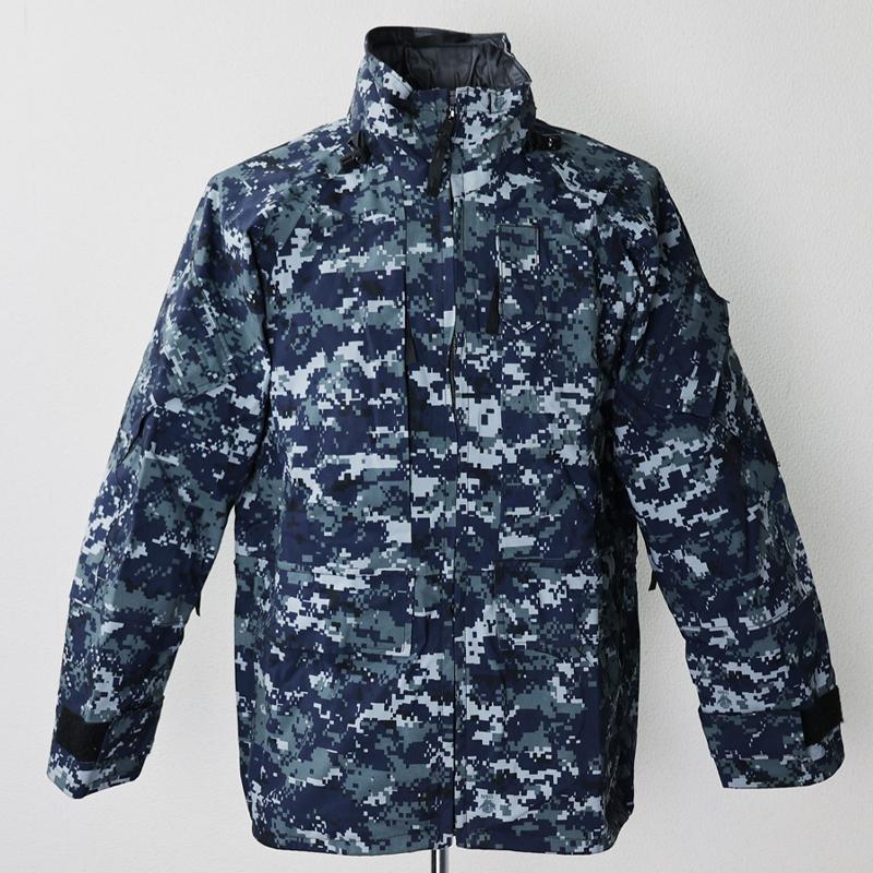 US. NAVY迷彩 ECWCS GENIIパーカー《実物・USED》(S-XS)米軍アメリカ軍