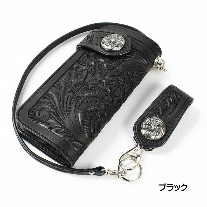 KC,s（ケイシイズ） KC'S ライダースウォレット アリゾナフローラル