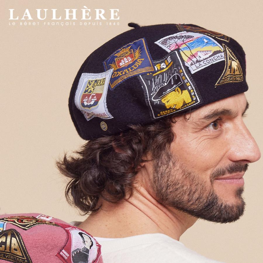 LAULHERE（ローレール） ベレー帽 レディース メンズ 男女兼用 ウール