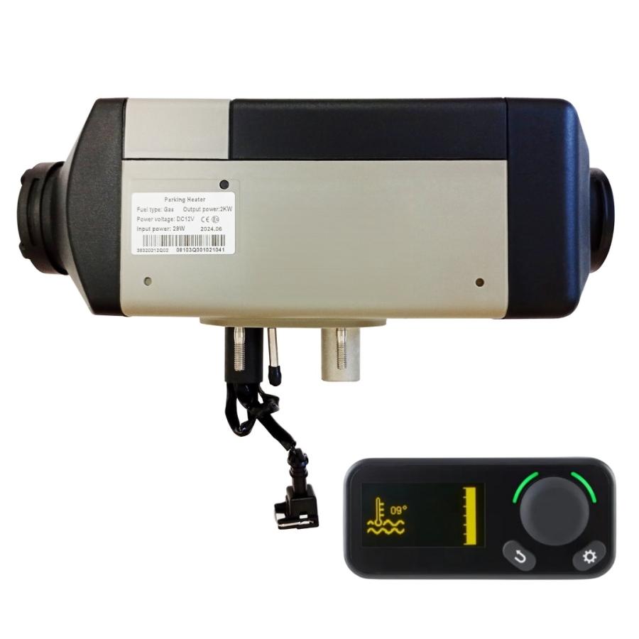 FFヒーター ガソリン デイーゼル 軽油 12V エアーヒーター 2KW