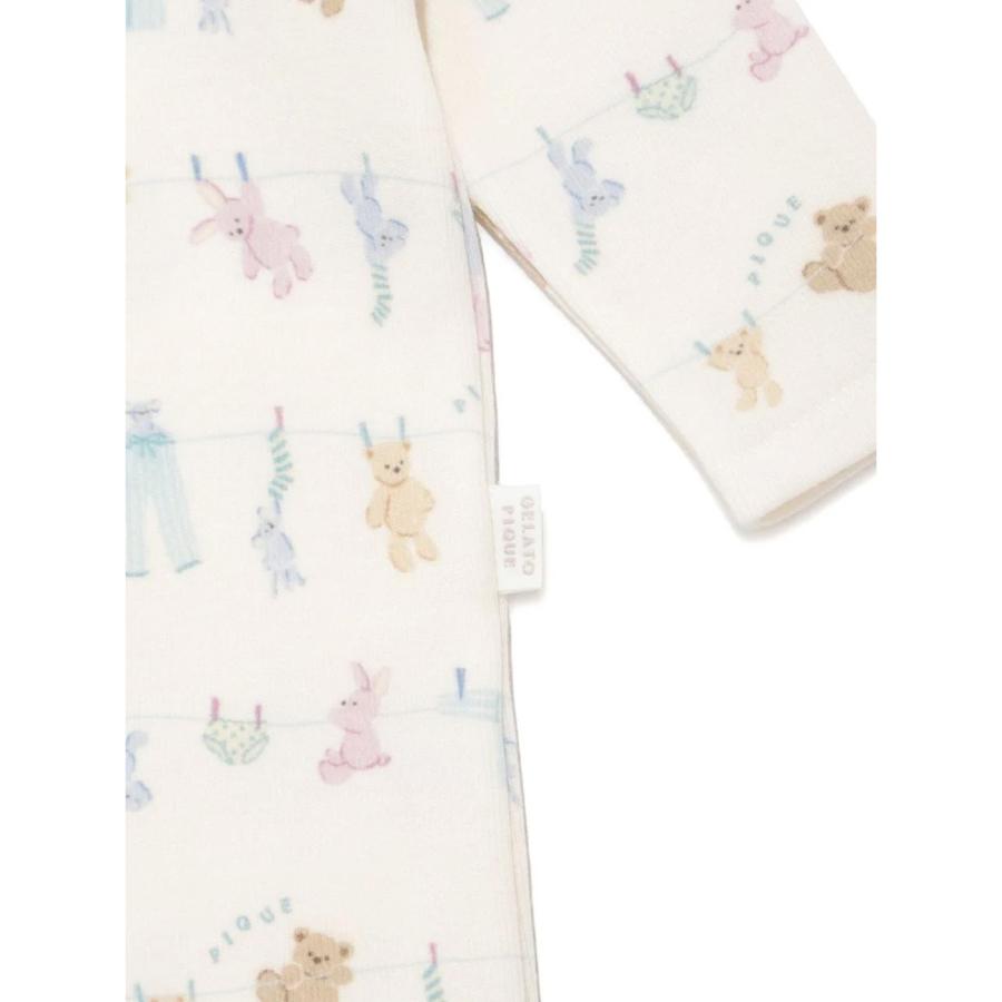 gelato pique（ジェラートピケ） ベビー BABY ウォッシングアニマル柄