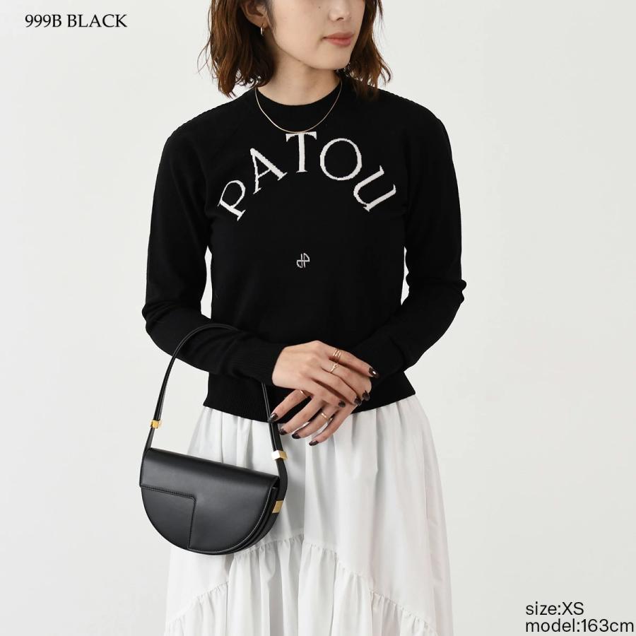 PATOU（パトゥ） ニット トップス ウールブレンド ロゴトップス KN110