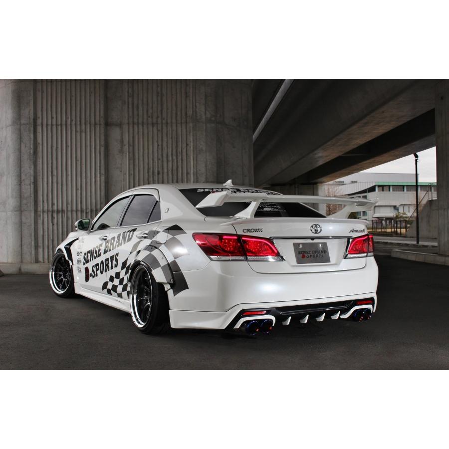 センスブランド 21クラウン アスリート 前期 リアハーフ スポイラー
