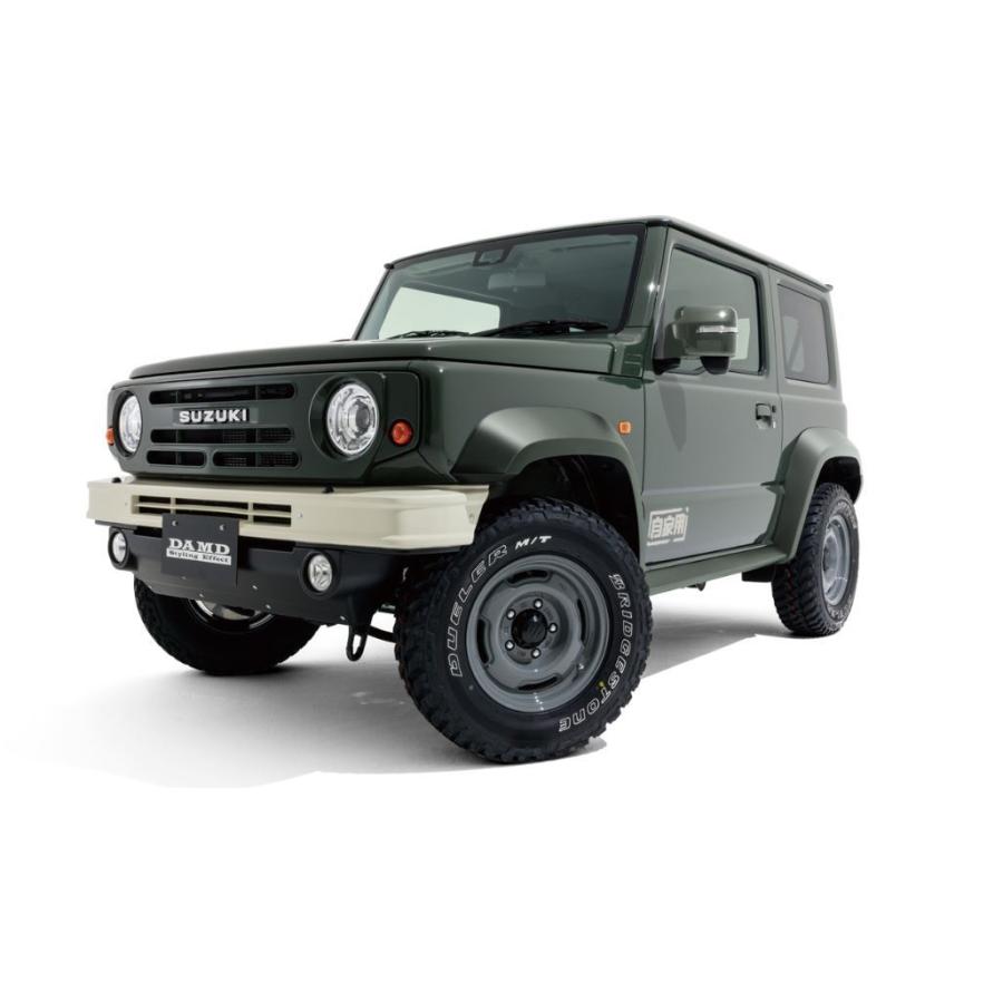 DAMD(ダムド) the ROOTS ザ・ルーツ フロントバンパー 未塗装 ジムニー