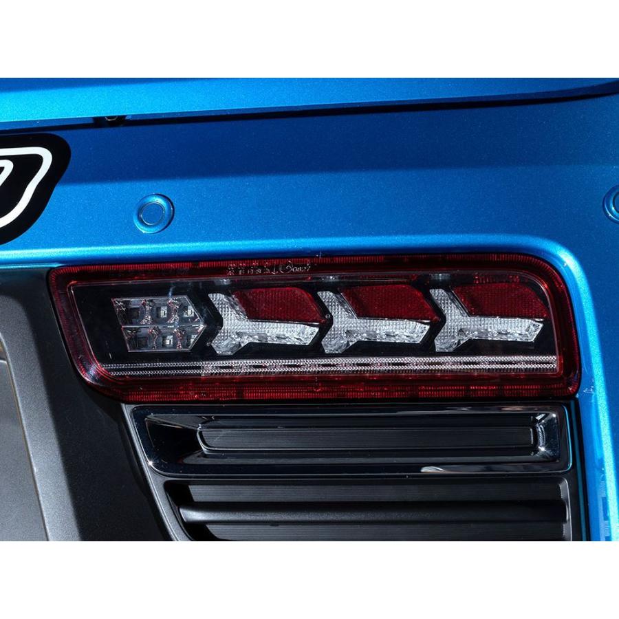 Lck619（ラブラーク/LOVELARK） クリスタルテールランプ idaten レッド