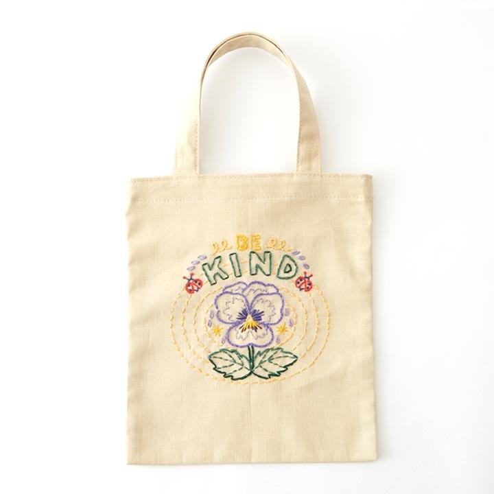 刺繍 コスモ70周年 ステッチを楽しむミニトートセット クラークソン