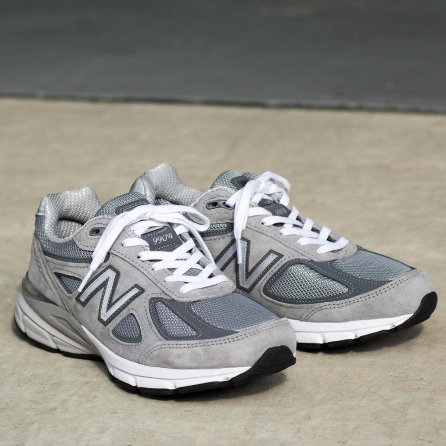 New Balance（ニューバランス） M990 V4 グレー メンズ幅広4E MADE IN