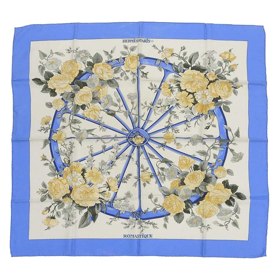 HERMES（エルメス） カレ 90 花柄 ROMANTIQUE ロマンティック フラワー