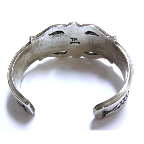 Terry Martinez作】スモーキービズビー・ターコイズ・バングル