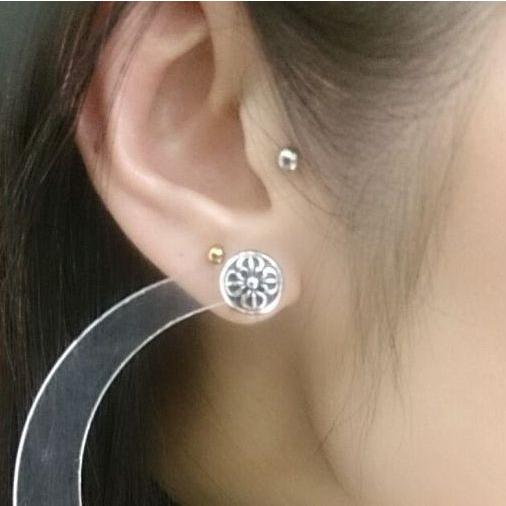 ZOCALO（ソカロ） ドージェ・ピアス ・片方売り (シルバー950製