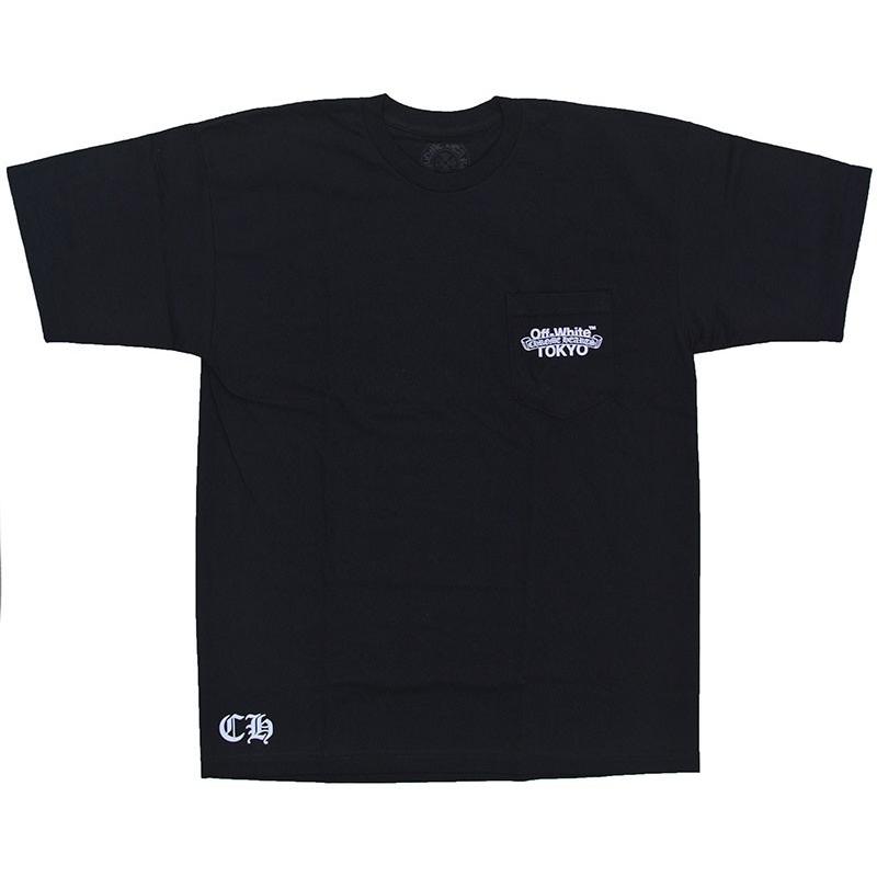 CHROME HEARTS（クロムハーツ） OFF-WHITE TOKYO T-SHIRT BLACK クロム