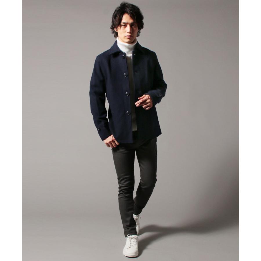 Audience（オーディエンス） ステンカラーコート メンズ ウール