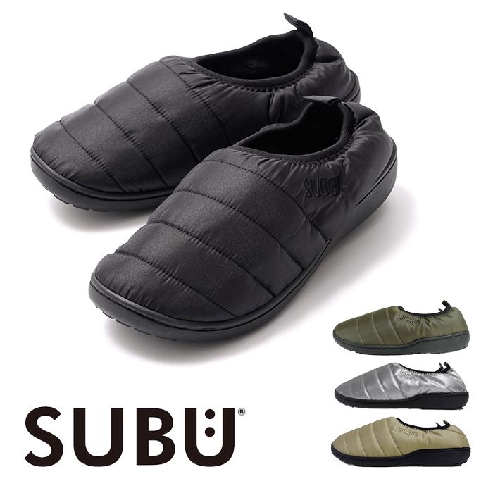 SUBU（スブ） 2025New サンダル おしゃれ VAMP 踵あり 起毛 暖かい