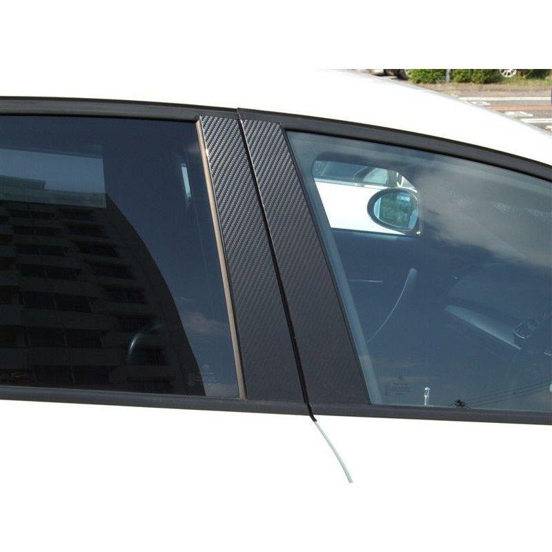 LEXUS レクサス GS 2012年〜用 リアルカーボン ピラーパネル 6点セット