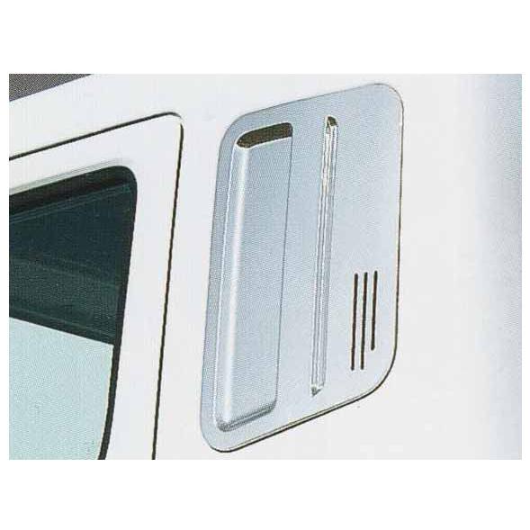 スーパーグレート メッキクォーターガーニッシュ 三菱ふそう純正部品