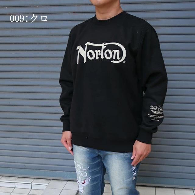 ノートン（NORTON） トレーナー メンズ 裏ボア モイスト スウェード