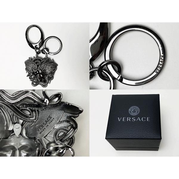 GIANNI VERSACE ヴェルサーチ キーホルダー DGP58725 ブラッククローム