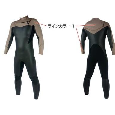 ウェットスーツ メンズ レディース セミドライ 5mm フルオーダー