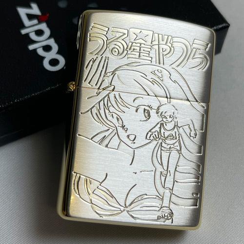 ZIPPO（ジッポー） うる星やつら ZIPPO B柄 シルバー× ゴールド