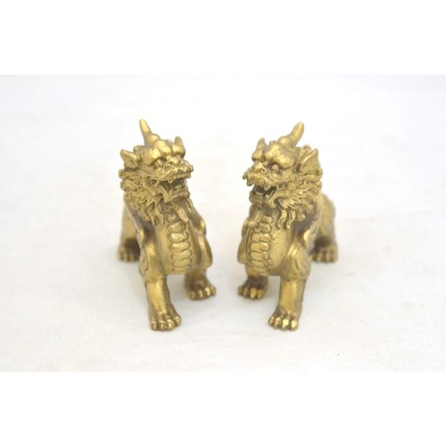 貔貅 置物 ヒキュウ ペアセット 銅製 : 横浜中華街龍 - 通販 - Yahoo