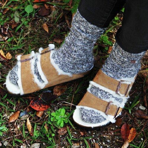 BIRKENSTOCK（ビルケンシュトック） ファー サンダル レディース