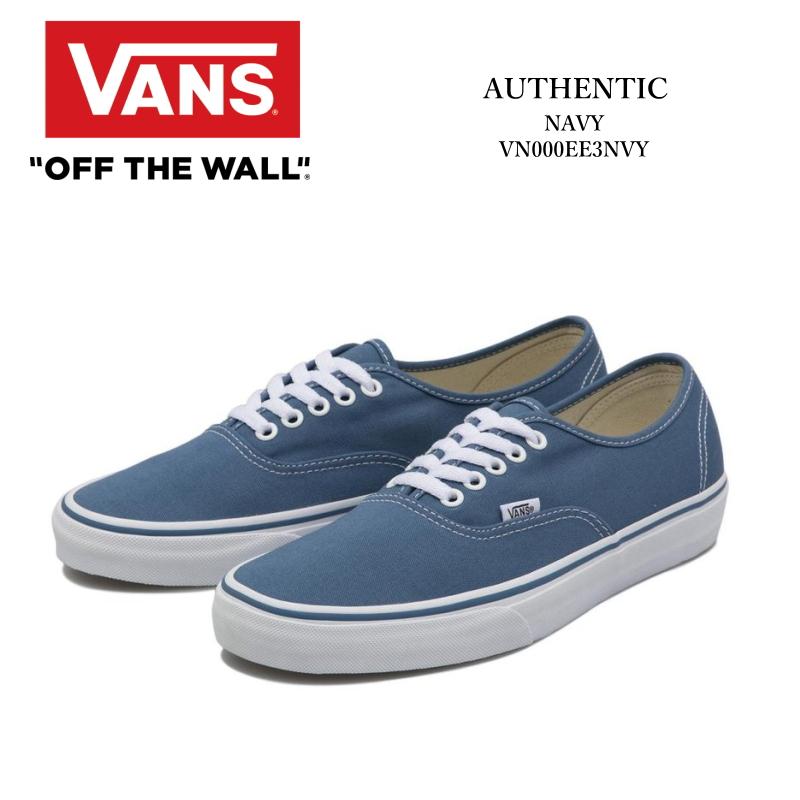 VANS（ヴァンズ） オーセンティック ネイビー メンズ/レディース