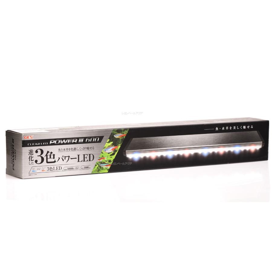 GEX（ジェックス） 【全国送料無料】 クリアLEDパワー3 600 水槽用照明