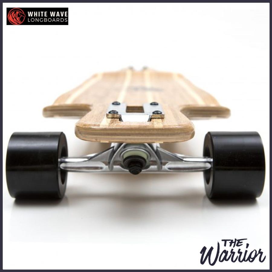 ロング スケートボード WHITE WAVE WARRIOR 38インチ ロンスケ