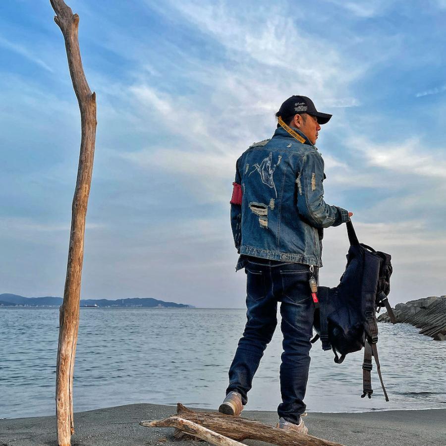 全品送料無料 数量限定 デニムジャケット ダメージ加工 メンズ