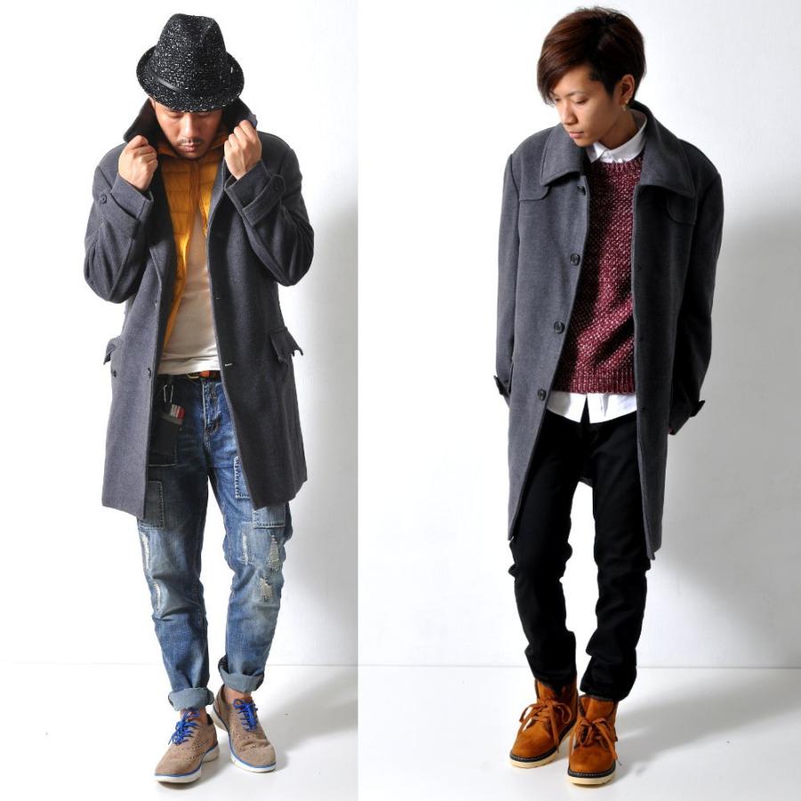 全品送料無料 期間限定 SALE チェスターコート レイヤード風 千鳥格子