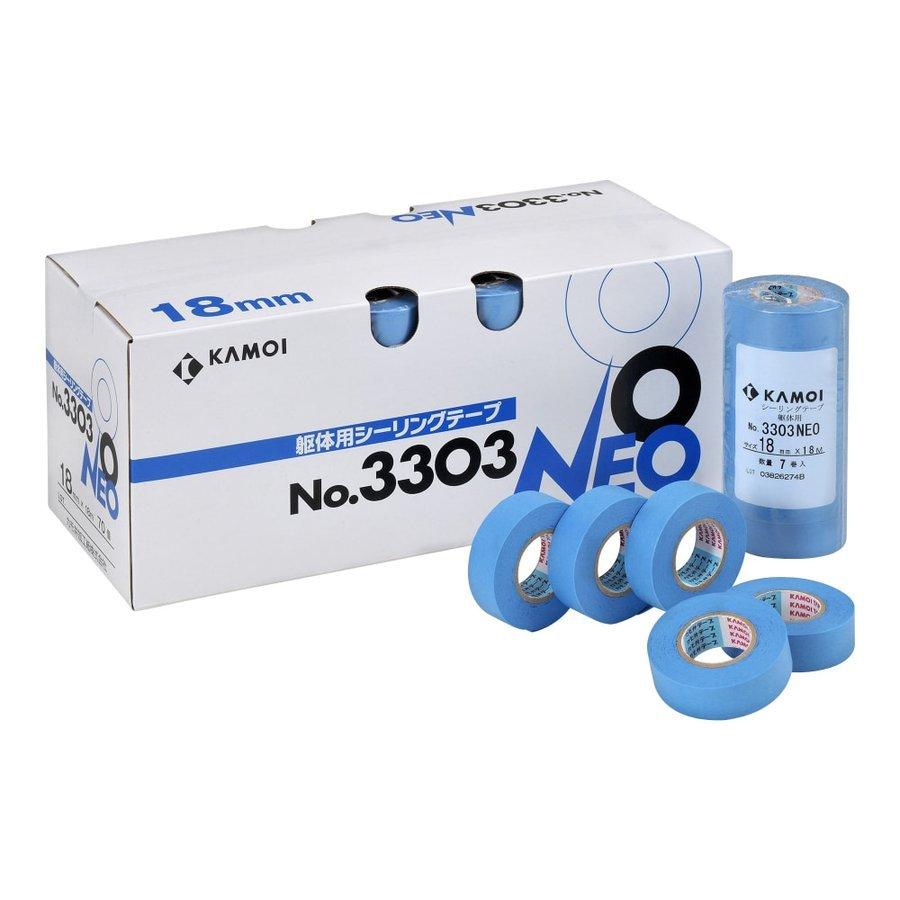 カモ井（KAMOI） カモ井加工紙 NO.3303-NEO 18mm×18M[700巻入]躯体