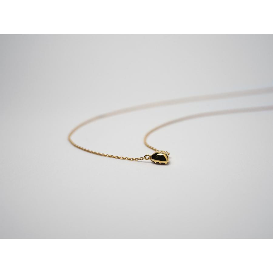 K18 ダイヤモンド プチハート ネックレス レディース 首飾り necklace