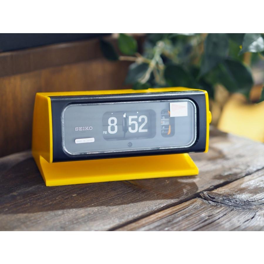 SEIKO（セイコー） パタパタ時計 SEIKO DP632 T イエロー 50Hz/60Hz